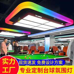 Lustre pour salle de billard, éclairage d'ambiance pour club de billard, lumière d'ambiance pour salle de billard et salle de tennis de table - Product Image 2