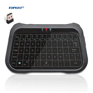 Personalizado 2,4 GHz T18 mini inalámbrico QWERTY teclado de ratón compatible con TV caja proyector IPTV... HTPC... PC portátil, etc