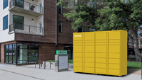 Casier intelligent de livraison de colis et de retrait en magasin avec technologie BLE, de qualité supérieure, certifié CE