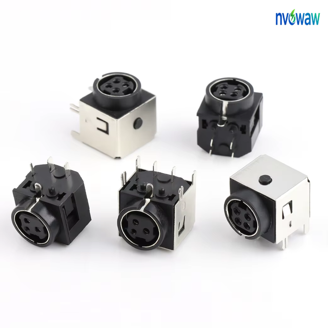 MDC Round Din Jack Female Din Socket 3/4/5/7/8/9 Pin PCB Mount Circular Mini Din Connector