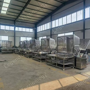 300-1000L Boiling <strong>Kettle</strong> with Tiltable Basket Blanching Pot for Meat <strong>Fish</strong> Seafood Vegetables Potatoes Kartoffelbrei - Product Image 4
