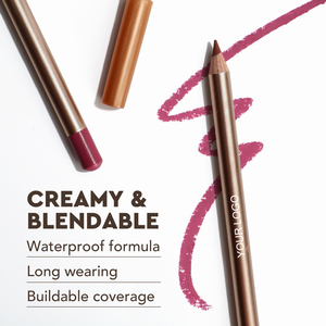 Venta al por mayor Sharpenable Natural Lipliner Mujeres Delineador de labios de larga duración Lápiz Delineador de labios impermeable - Product Image 2