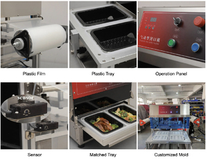 Scelleuse semi-automatique DQ260T-S pour barquettes et sacs de produits chimiques, alimentaires et de consommation, avec machine d'emballage thermoscellante électrique facile à utiliser - Product Image 4