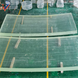 Leyu 2026高級UV屋外アクリルガラススイミングプール新デザインワンタイムキャスト透明パネル - Product Image 1