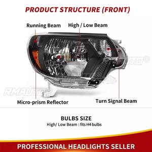 Luz Diurna para Toyota TACOMA 2012-2015, Lámpara Impermeable, Ensamblaje de Faro Delantero, Pieza de Modificación 81110-04181 - Product Image 4