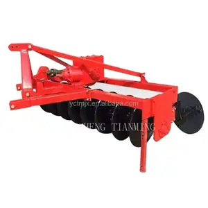 Farm Implement Paddy Field 8 Blade 3 Point Mounted Tractor Drive Disc Plough