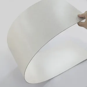 Rigid Matt Customized High Hardness Pvc Pattern Hard Board High Quality White Textured PVC Plastic Sheet