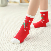 Nouveautés en gros : Chaussettes en coton personnalisées de haute qualité, colorées, pour bébés et enfants, chaussettes de Noël pour garçons et filles