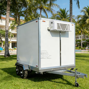 Remolque Refrigerado Portátil, Camión de Comida, Unidad de Congelación, Refrigerador, Congelador, Semirremolque Refrigerado - Product Image 1