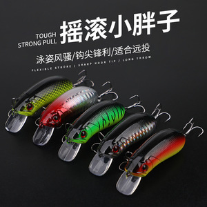 Señuelo Crank Lure CC60 Verde con Rayas Negras de Hundimiento Lento para Pesca en Agua Salada - Product Image 2