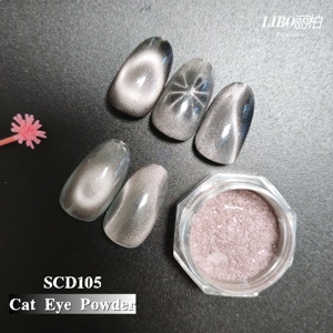 Nuevas llegadas: Polvo de ojo de gato con destellos de verano, sin negro y con imán fuerte para esmalte en gel - Product Image 3