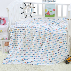 Selimut Bayi Organik 2 Lapis Kain Muslin 100% Katun Organik Bersertifikasi GOTS 600TC Desain Dapat Disesuaikan - Product Image 6