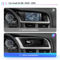 Autoradio Junsun sans fil CarPlay Android Auto pour Audi A4 A4L B8 2009 2010 2011 2012 2013-2016 GPS multimédia 2din