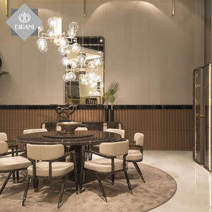 מוצר באיכות גבוהה woiod מסגרת כיסא אוכל כיסא מודרני מוצק עץ רגל עור משתה חתונה אוכל כיסא - Product Image 6