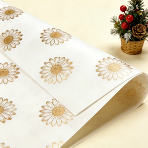 Feuilles de papier doux personnalisées avec logo pour la présentation et l'identité des emballages de produits professionnels et le papier de soie - Product Image 2