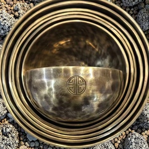 Cuencos de Metal de Cuarzo de 25 cm, Modelo Luna Llena, para Sanación, Meditación y Baño de Sonido - Product Image 5