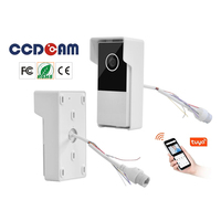 Vision nocturne étanche intégré sirène anneau vidéo sonnette Smart WiFi vidéo sonnette caméra rj 45 interphone
