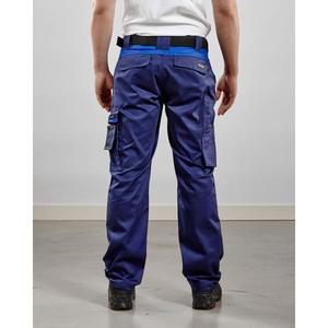BLAKLADER - 140418008985C152 Pantalon industrie Bleu marine/Bleu bleuet-PANTALON DE TRAVAIL EAN 7330509358313 PANTALON DE TRAVAIL CARGO - Product Image 4