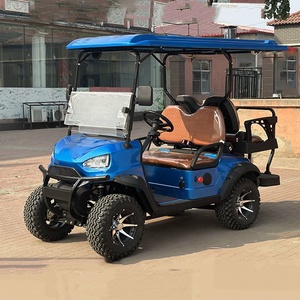 Vente en gros usine : Nouveaux modèles de voiturettes de golf <span class=keywords><strong>Club</strong></span> Car avec toit, électriques, 4 places, quatre roues, pour passagers, et pièces détachées pour voiturettes de golf 4 places - Product Image 3