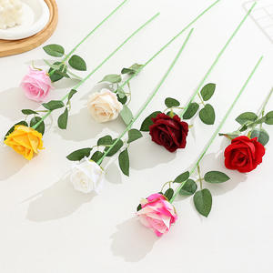Flor Artificial <span class=keywords><strong>de</strong></span> Seda Rosa <span class=keywords><strong>Acacia</strong></span>, Decoración para el Hogar, Auditorio, Boda, Día <span class=keywords><strong>de</strong></span> San Valentín, Tanabata, Semi-Manual, Venta al por Mayor en China - Product Image 4