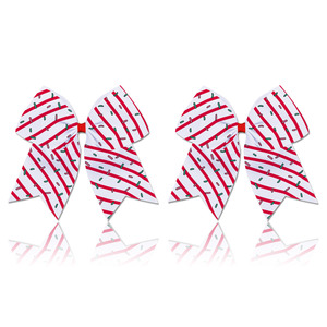 Los Lazos para el Cabello Más Nuevos y Adorables para Niñas Pequeñas con Estampado de Animales, Lazos Rosa Intenso, Cinta Estampada Personalizable con Banda Elástica, Diseño Personalizado - Product Image 5