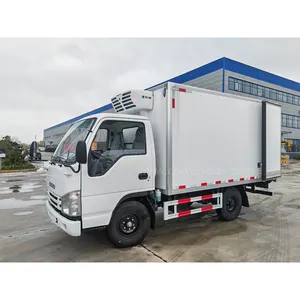 Isuzu 700P 190HP 6 Ton 6mt Thermoking Medium 6 Ton Truk Van Kulkas