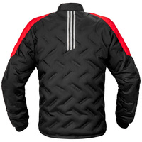 Veste d'hiver imperméable et résistante à la pluie MOTOWOLF avec protections pour les motocyclistes