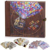 Notre livre d'aventures, album photo pour couples |   Album photo vintage DIY pour mariage, anniversaire, souvenirs de voyage, billets