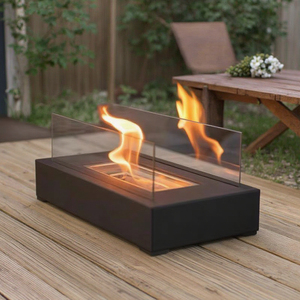 Paravento per Braciere Moderno Personalizzabile all'Ingrosso, Forma e Finitura Personalizzabili, per Caminetto a <span class=keywords><strong>Bioetanolo</strong></span>, Uso Interno/Esterno - Product Image 1