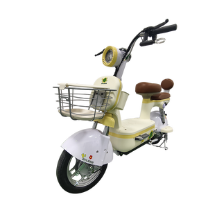 Vélo électrique rose pour la ville, moteur 500W, batterie lithium 48V avec panier avant et dossier - Product Image 6