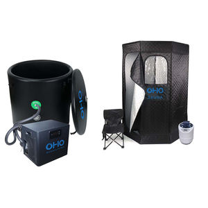 Tente de sauna portable combinée de thérapie froide et chaude d'OHO et baignoire gonflable de glace à vendre - Product Image 1