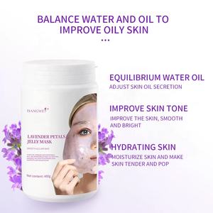 BANGWEI Productos para el cuidado de la piel Venta al por mayor Máscara de gelatina de pétalos de lavanda en polvo para el cuidado de la cara Máscara de gelatina de cristal hidratante calmante - Product Image 2