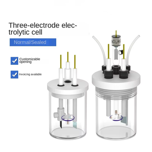 इलेक्ट्रोकेमिकल तीन-इलेक्ट्रोड सिस्टम बीकर c001 सील इलेक्ट्रोलाइटिक सेल c002 सामान्य इलेक्ट्रोलाइटिक ग्लास - Product Image 5