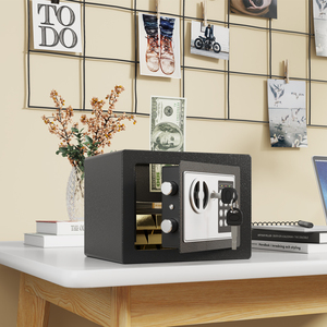 Factory Sales <strong>Safe</strong> Box with <strong>Electronic</strong> Digital Lock Money Jewelry Steel <strong>Safe</strong> Smart Key Digital Security <strong>Safe</strong> for Home Office Use - Product Image 5