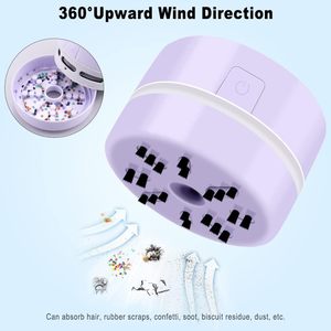 Accesorios de diamantes Herramientas Estilo clásico Aspirador de mano verde Material de tela Tipo impreso Mini Accesorios de escritorio - Product Image 3