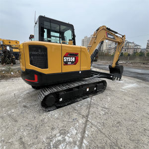 Sany-Excavadora usada SY55 de 5 toneladas, miniexcavadora SANY SY55c 55cpro, nueva miniexcavadora SY55C de 5,5 toneladas, SY55C Pro Digger SY55U SY55 - Product Image 5