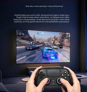 แผ่นปิดหน้าคอนโทรลเลอร์ไร้สายบลูทูธสำหรับ PS4 พร้อมทริกเกอร์แบบแม่เหล็ก <span class=keywords><strong>จ</strong></span><span class=keywords><strong>อย</strong></span>สติ๊กแบบ Hall Trigger รองรับการตั้งค่ามาโคร การตรว<span class=keywords><strong>จ</strong></span><span class=keywords><strong>จ</strong></span>ับการเคลื่อนไหวแบบ 6 แกน - Product Image 6
