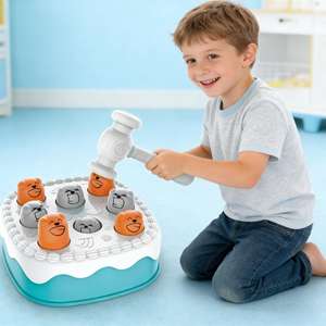 เกม whack-A-mole ของเล่นบรรเทาความเครียดสำหรับเด็กเพื่อฝึกความสามารถในการตอบสนองของเล่นแบบโต้ตอบพ่อแม่ลูก - Product Image 2