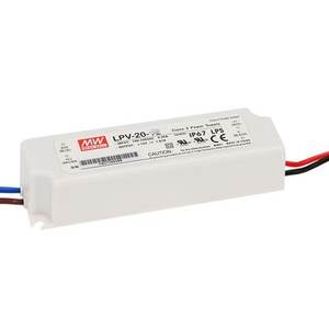 หมายถึงดี Lpv-20-5แรงดันคงที่20W 5V ไดรเวอร์ไฟ LED Ip67กันน้ำ AC DC Converter ช่องเดียว - Product Image 1