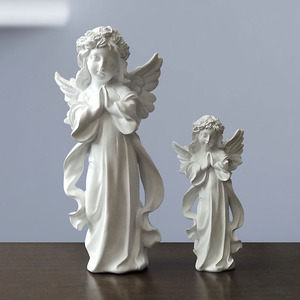 Оптовая продажа: Фигурка кролика из полирезина, ручная работа, духовный религиозный декор для дома, европейский рождественский стиль, ар-деко - Product Image 3