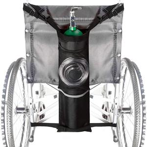 Bolsas de almacenamiento colgantes para sillas de ruedas con logotipo personalizado, bolsas para reposabrazos laterales para sillas de ruedas de gran capacidad para exteriores, bolsas plegables con ruedas - Product Image 2