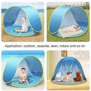 Abri-soleil anti-<span class=keywords><strong>UV</strong></span> enfants jouets <span class=keywords><strong>petite</strong></span> maison étanche Pop up auvent <span class=keywords><strong>tente</strong></span> Portable piscine à balles Pop up bébé <span class=keywords><strong>tente</strong></span> de plage - Product Image 6