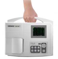 Meilleures ventes en gros : Appareil ECG vétérinaire Edan SE-300, Appareil ECG SE-100, Appareil ECG portable 3 canaux pour salle d'opération