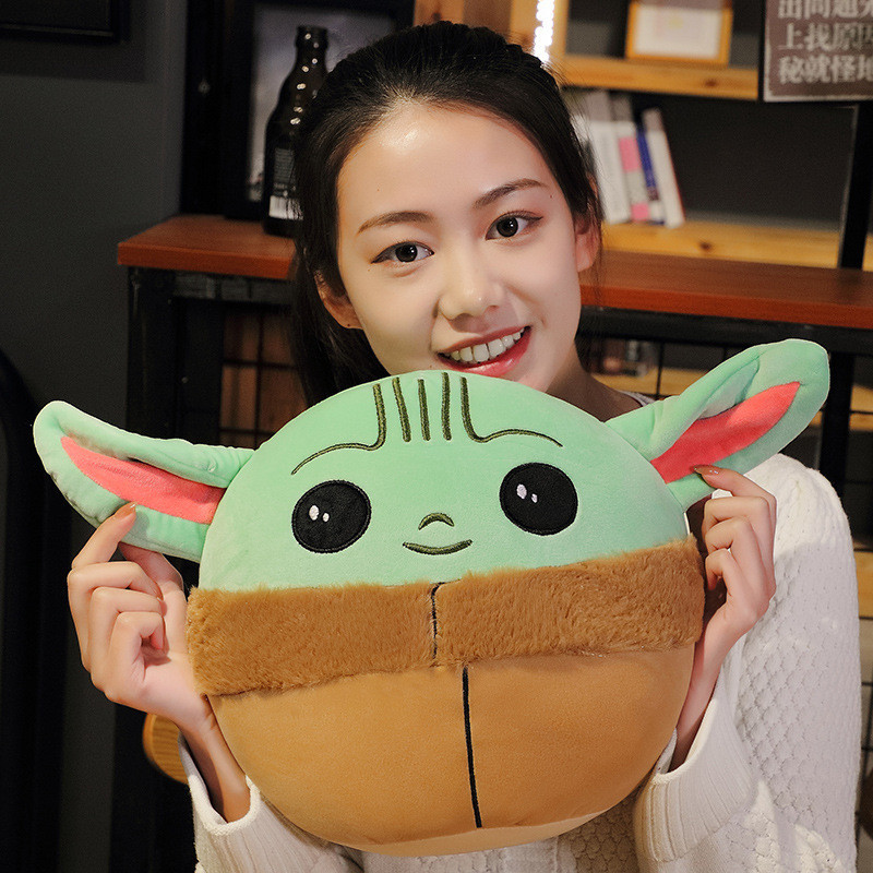 Cuscino Yoda da 26 cm - 280 g