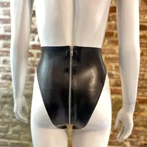 Combinaison en Latex et caoutchouc pour homme, combinaison blanche avec masque, mascarade, fétiche, taille XS ~ XXL