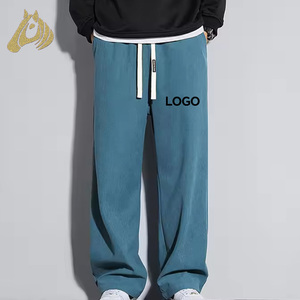 <span class=keywords><strong>Pantaloni</strong></span> Sportivi da Uomo <span class=keywords><strong>alla</strong></span> <span class=keywords><strong>Moda</strong></span>, Casual, a Gamba Dritta, Extra Lunghi, Traspiranti ed Elastici, Vendita all'Ingrosso - Product Image 1