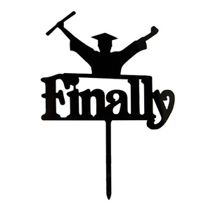 ของตกแต่งเค้กงานเลี้ยงรับปริญญาปี 2026 รุ่นใหม่ล่าสุด คุณทำได้แล้ว ขอแสดงความยินดี ขอแสดงความยินดีกับการสำเร็จการศึกษา ของตกแต่งเค้กอะคริลิคสำหรับงานรับปริญญา - Product Image 1