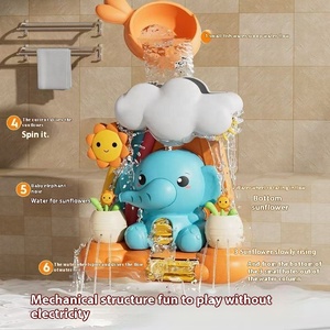 SY éléphant douche paradis Spin amusant tuyau d'eau en plastique bébé salle de bain bain douche <span class=keywords><strong>jouet</strong></span> pour 0-3 ans - Product Image 2