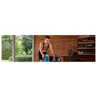 Cinturón de Frecuencia Cardíaca Inalámbrico HRM SERIE 200 para ANT+, Impermeable, Unisex, Negro 010 13388 01