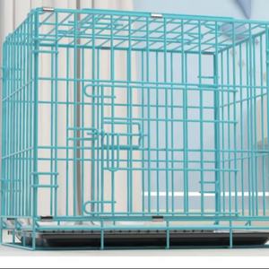 Cage pour chien, cage pour chat, chiens de grande, moyenne et petite taille, cage en fer épais, maison pour chien, villa pour chat, nid pour animaux de compagnie, cage pliable - Product Image 1